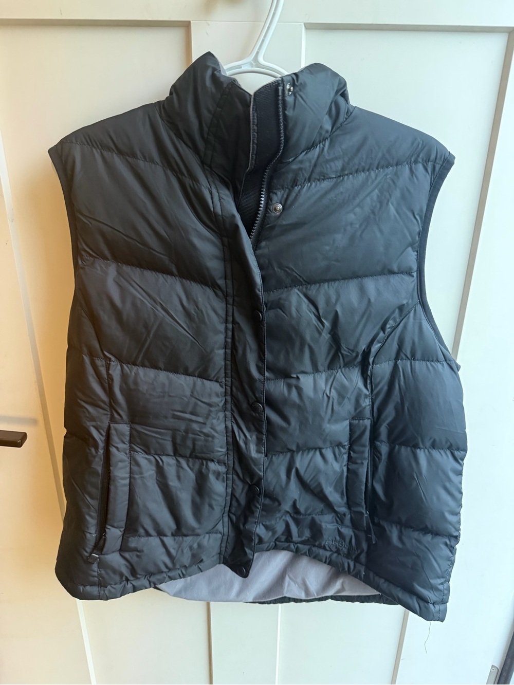 L.L. Bean Women's Black Quilted Puffer Vest